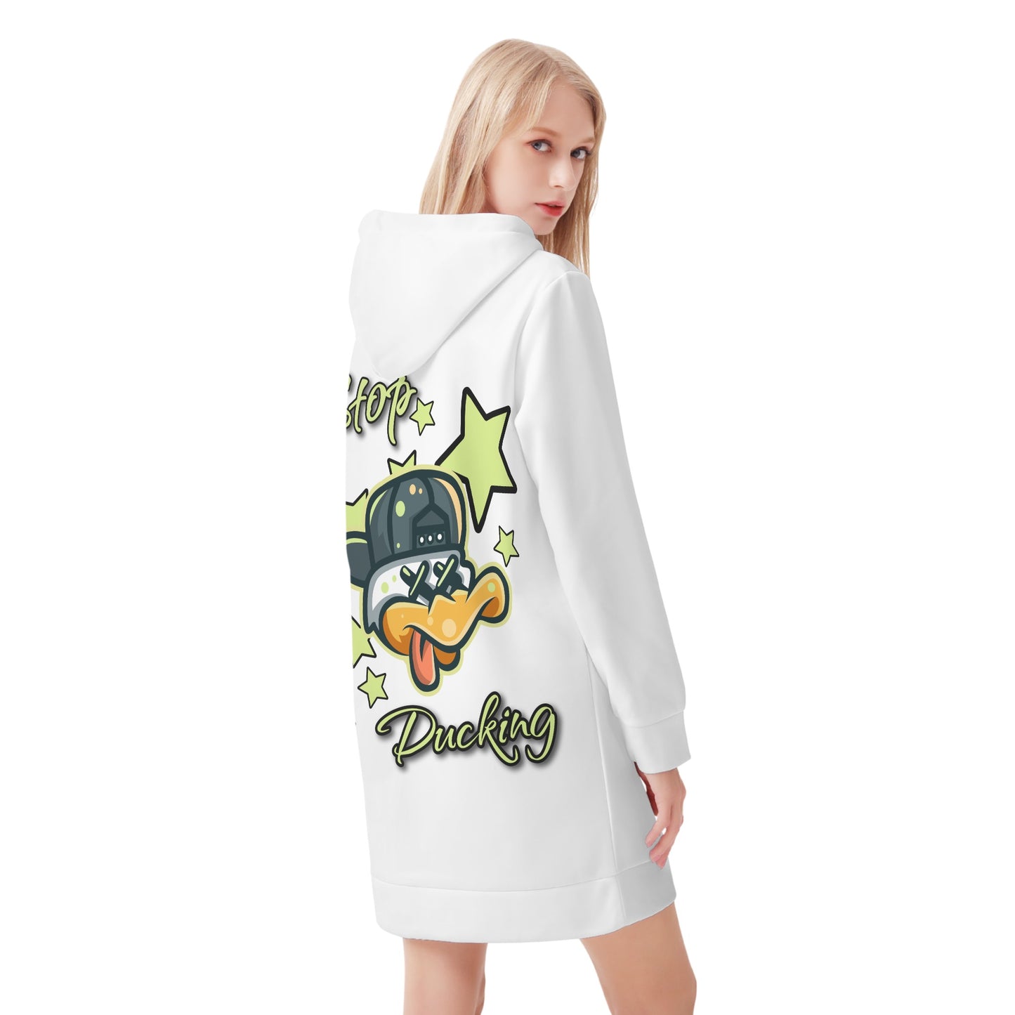 Stop Ducking 3.0 Womens Hoodie Dress