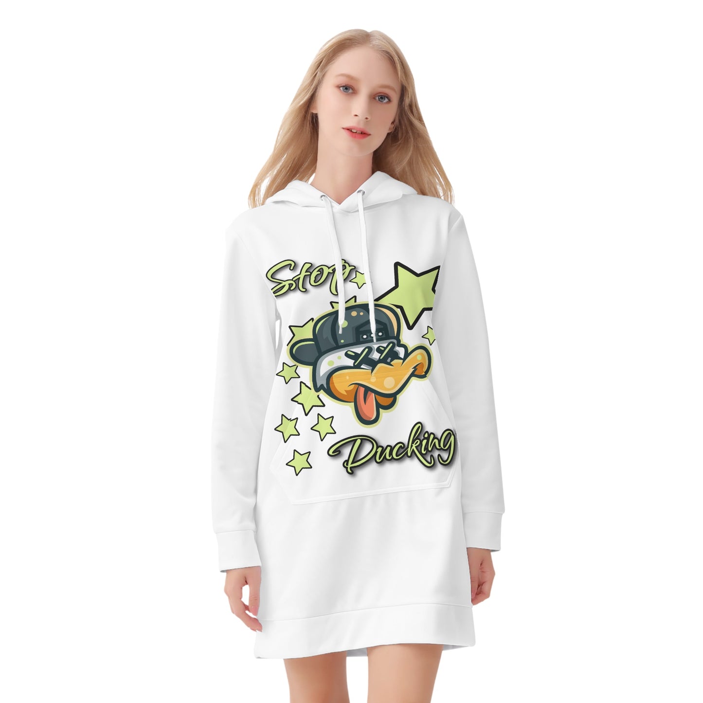 Stop Ducking 3.0 Womens Hoodie Dress