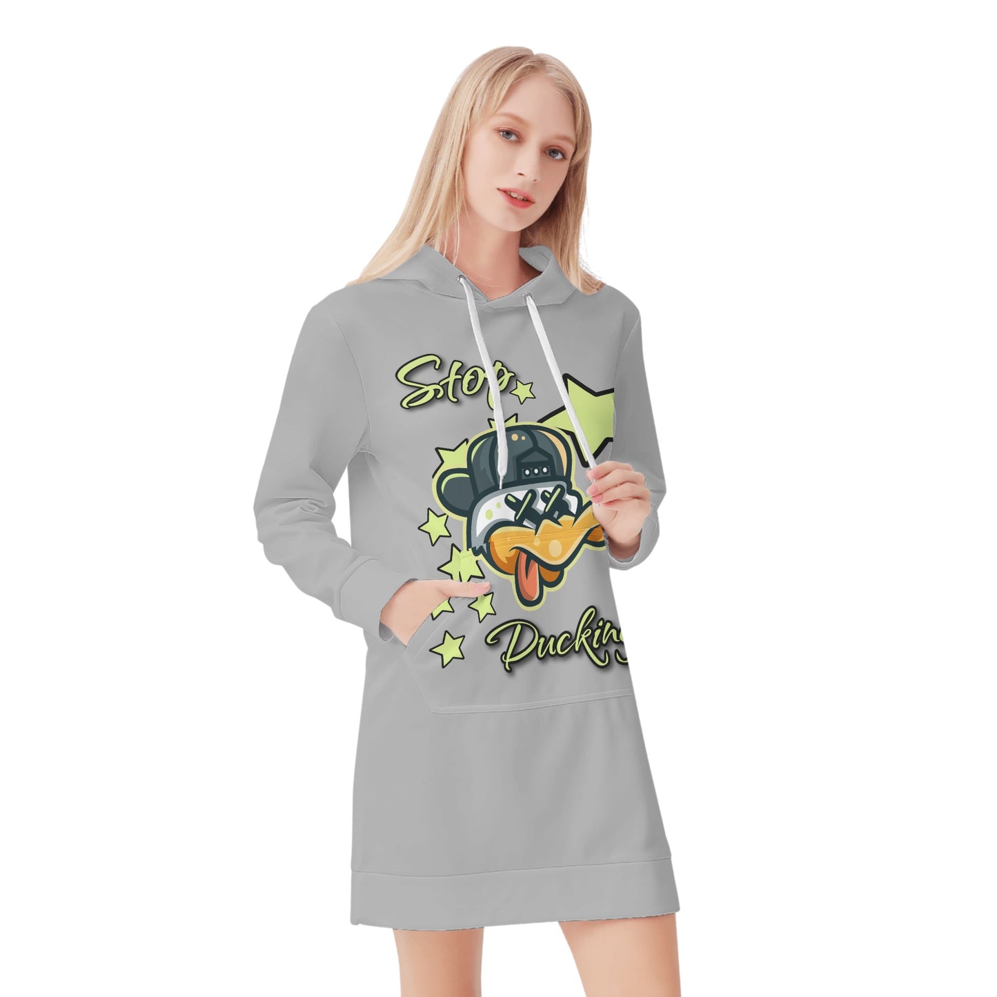 Stop Ducking 3.0 Womens Hoodie Dress