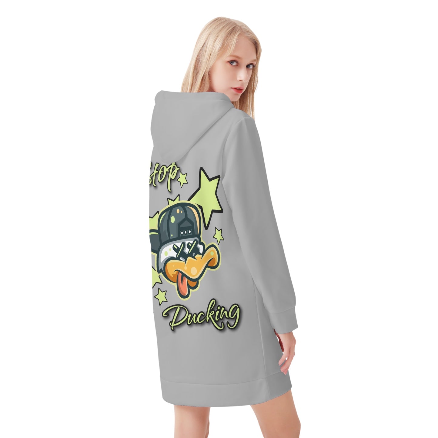 Stop Ducking 3.0 Womens Hoodie Dress