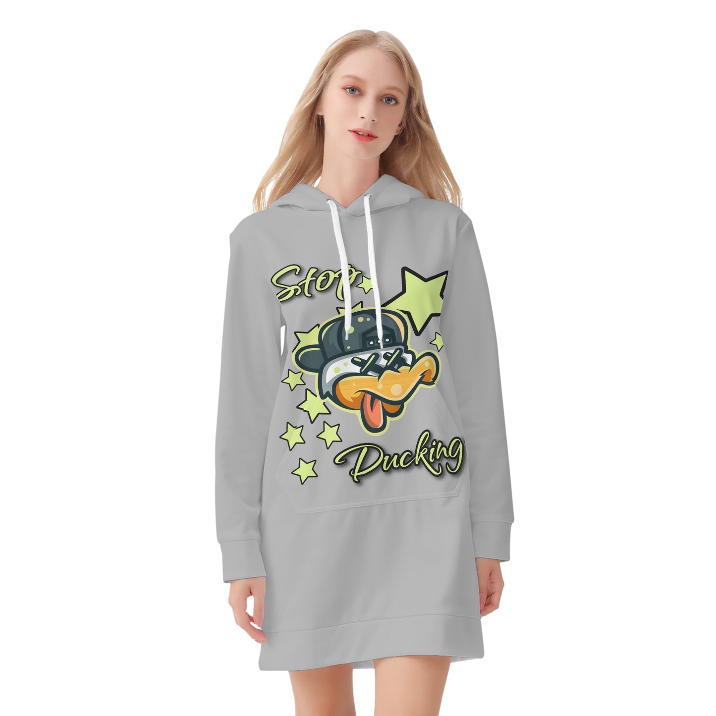 Stop Ducking 3.0 Womens Hoodie Dress