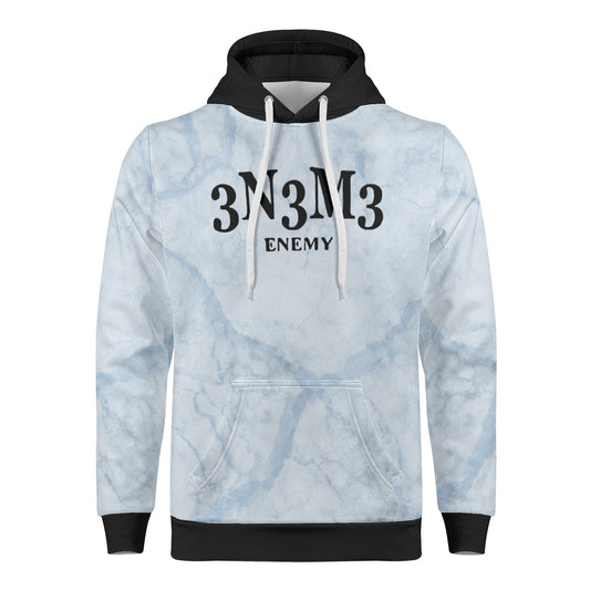 3.N.3.M.3 Enemy Blue Chill Mens Hoodie