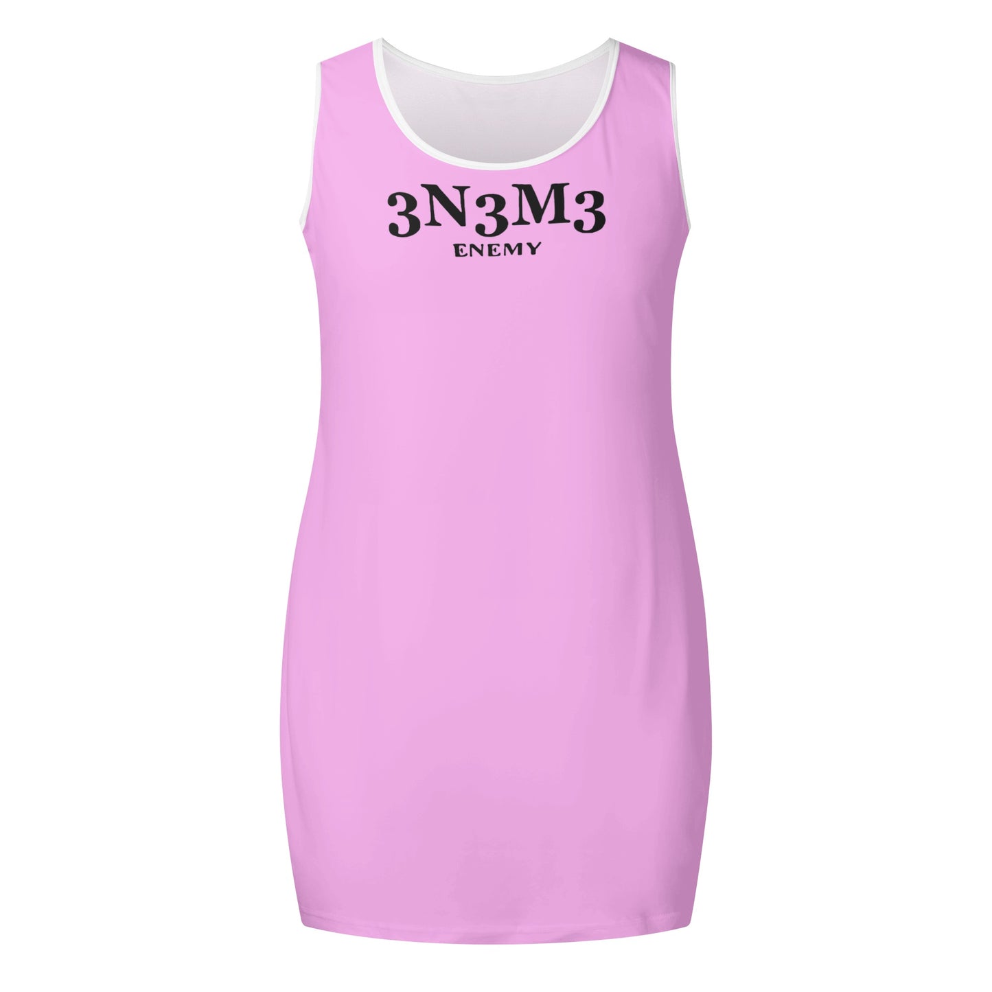 3.N.3.M.3 Enemy Womens Elegant Mini Dress