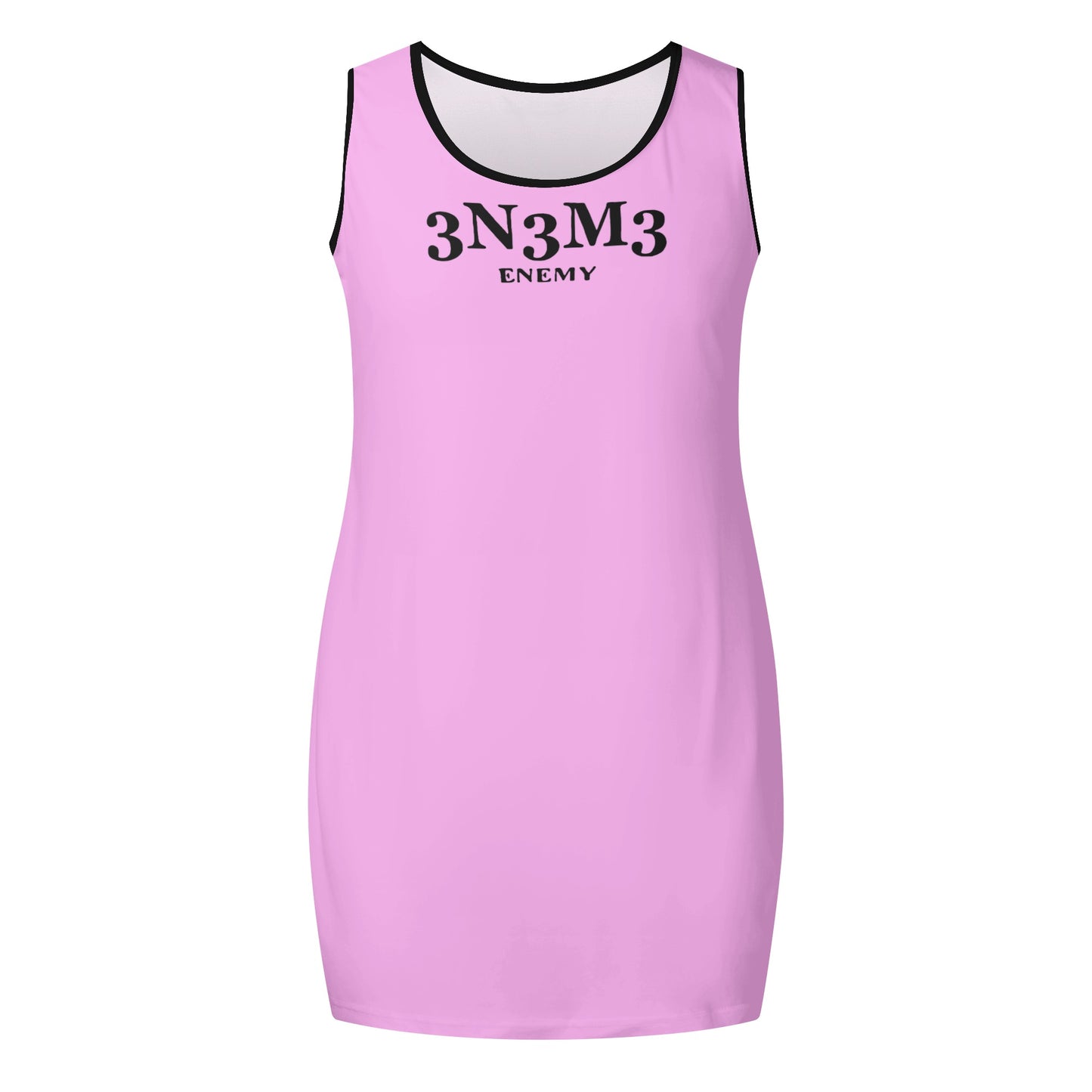 3.N.3.M.3 Enemy Womens Elegant Mini Dress