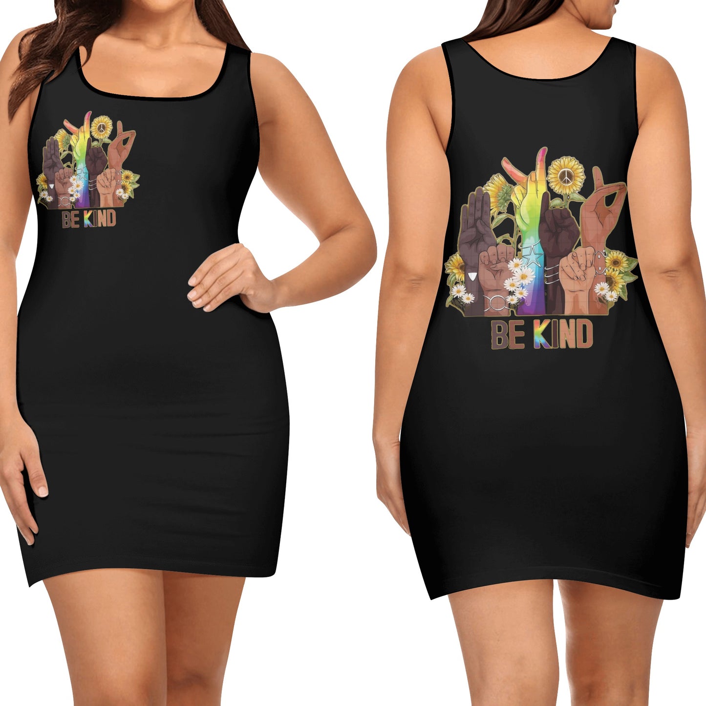 Be Kind (Pride Edition) Womens Elegant Mini Dress