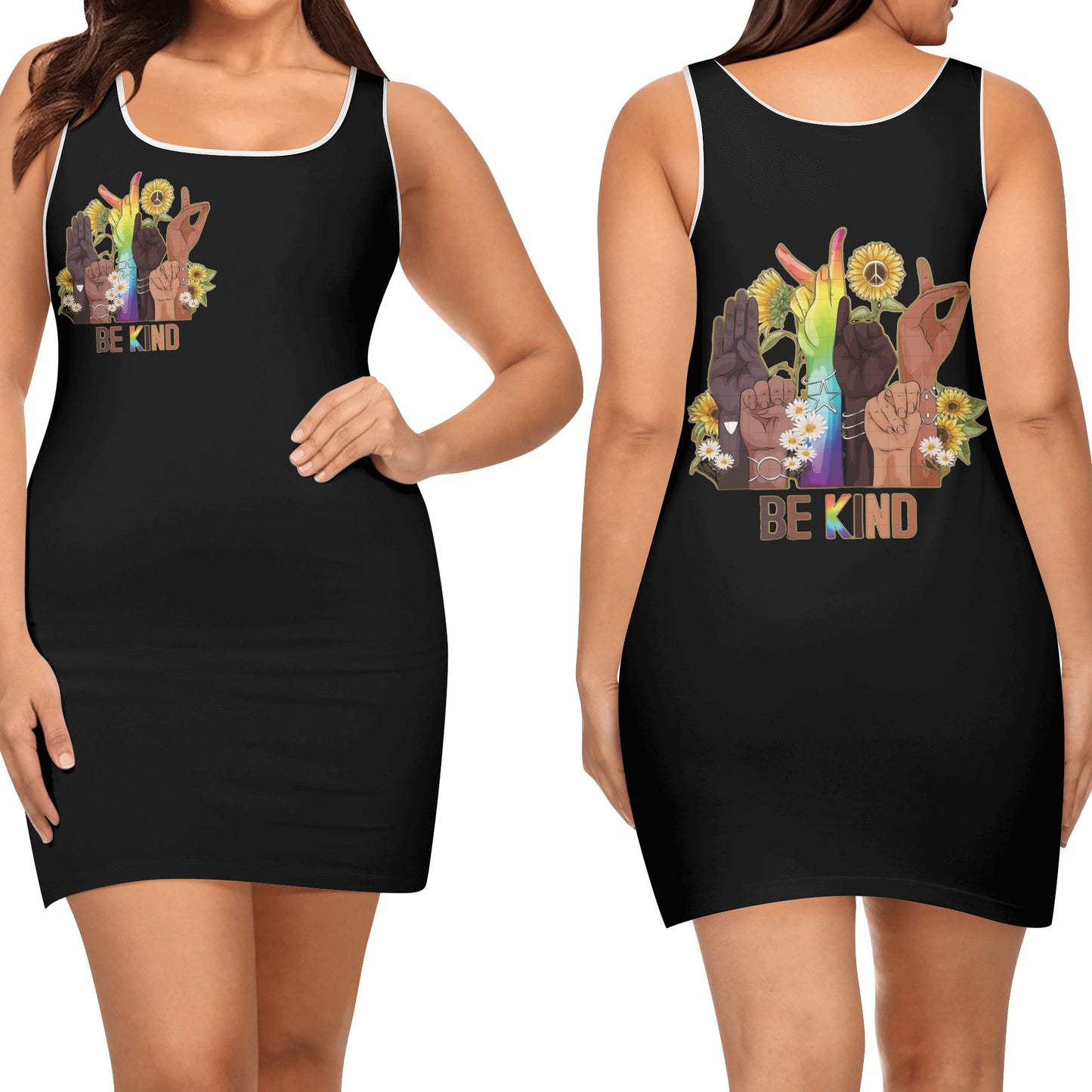 Be Kind (Pride Edition) Womens Elegant Mini Dress