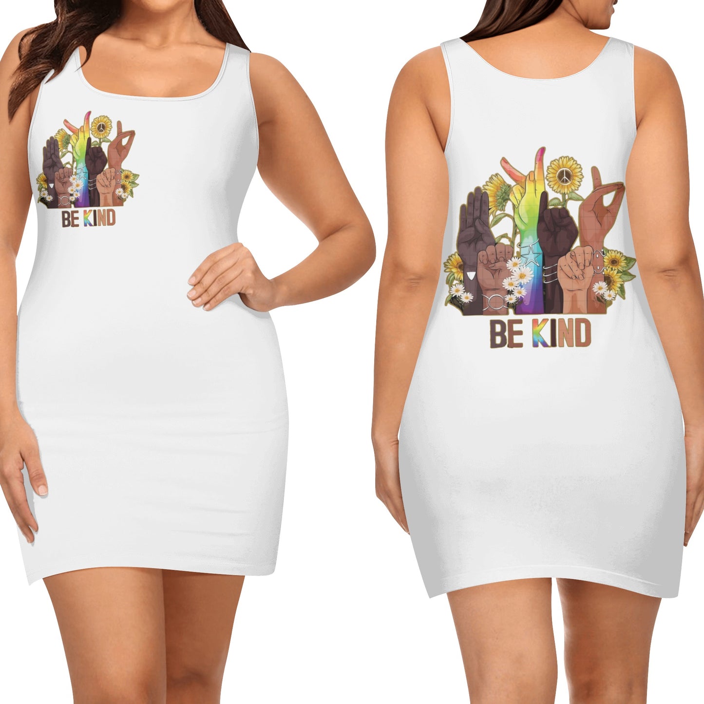 Be Kind (Pride Edition) Womens Elegant Mini Dress