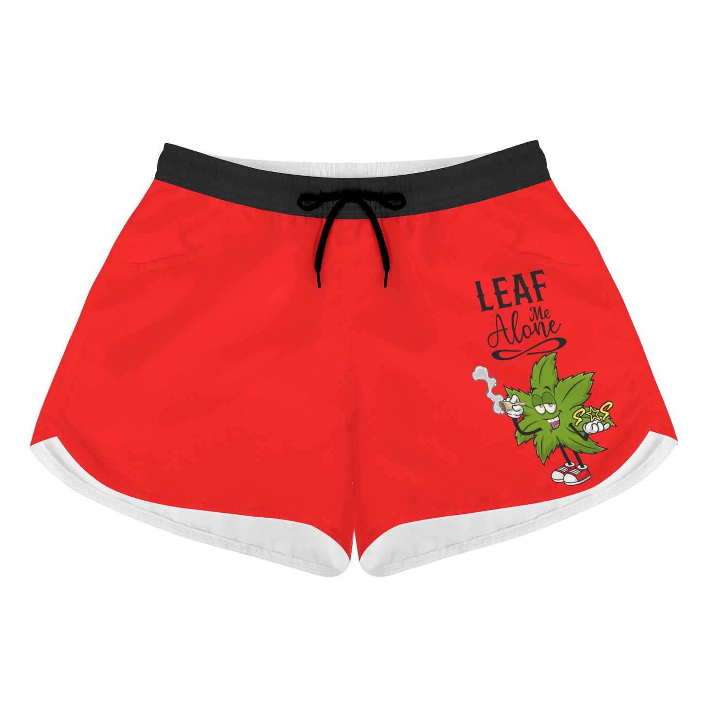 Leaf Me Alone Womens Casual Shorts