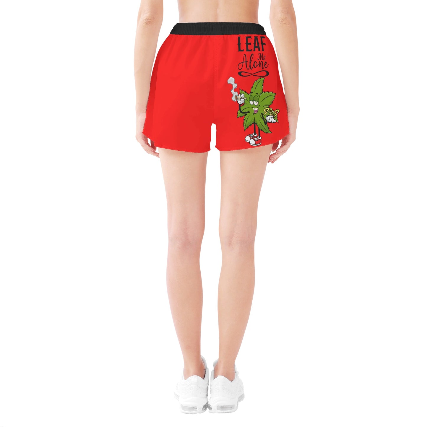 Leaf Me Alone Womens Casual Shorts