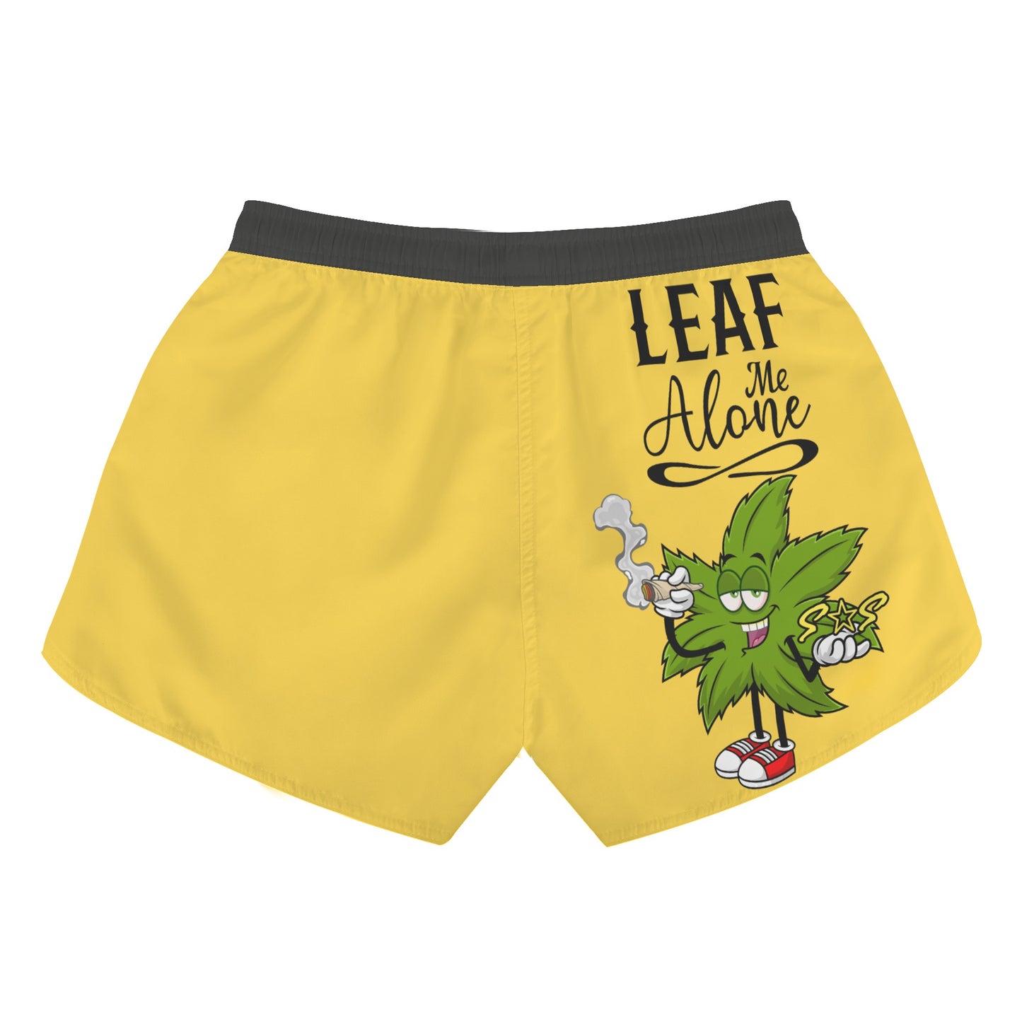 Leaf Me Alone Womens Casual Shorts