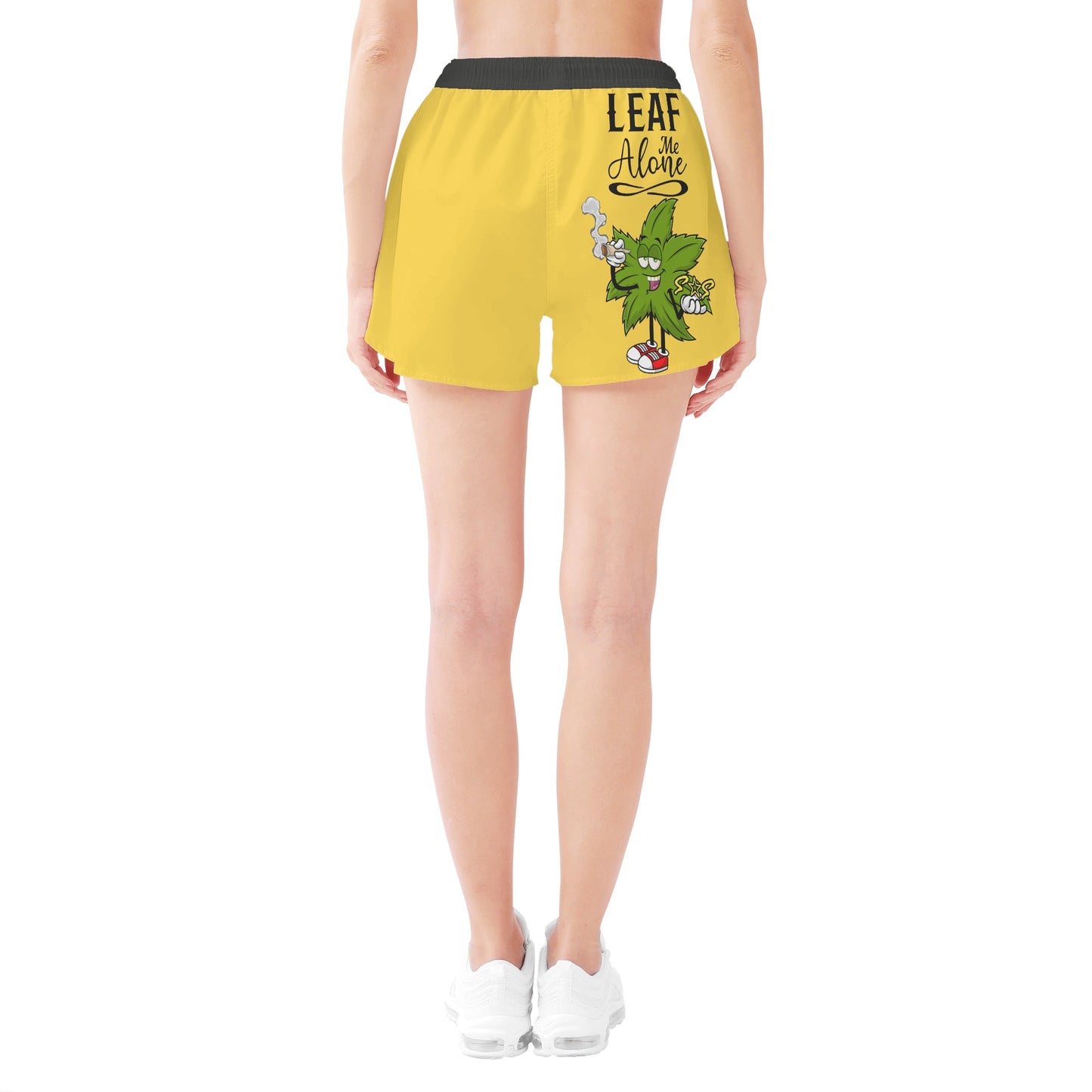 Leaf Me Alone Womens Casual Shorts