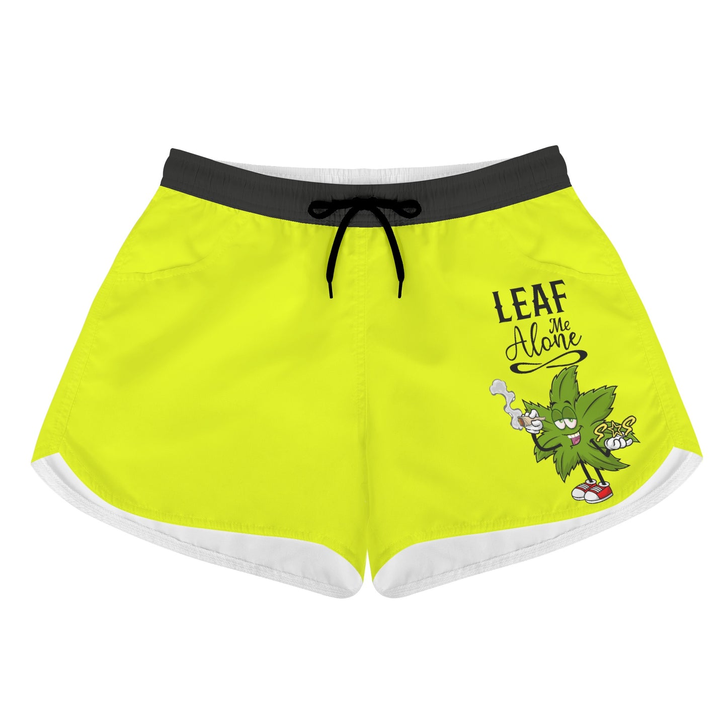 Leaf Me Alone Womens Casual Shorts