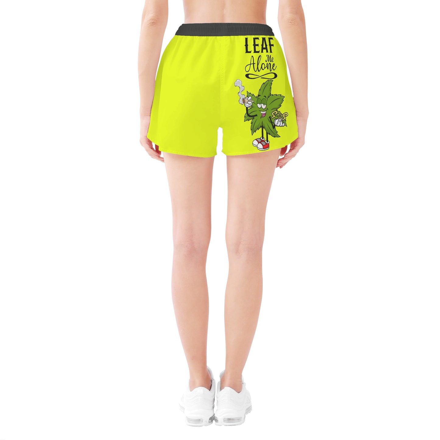 Leaf Me Alone Womens Casual Shorts