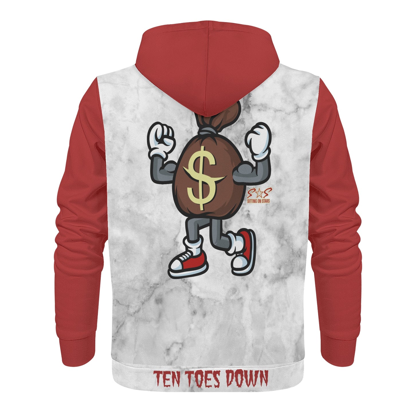 TTD (Ten Toes Down) Mens  Hoodie