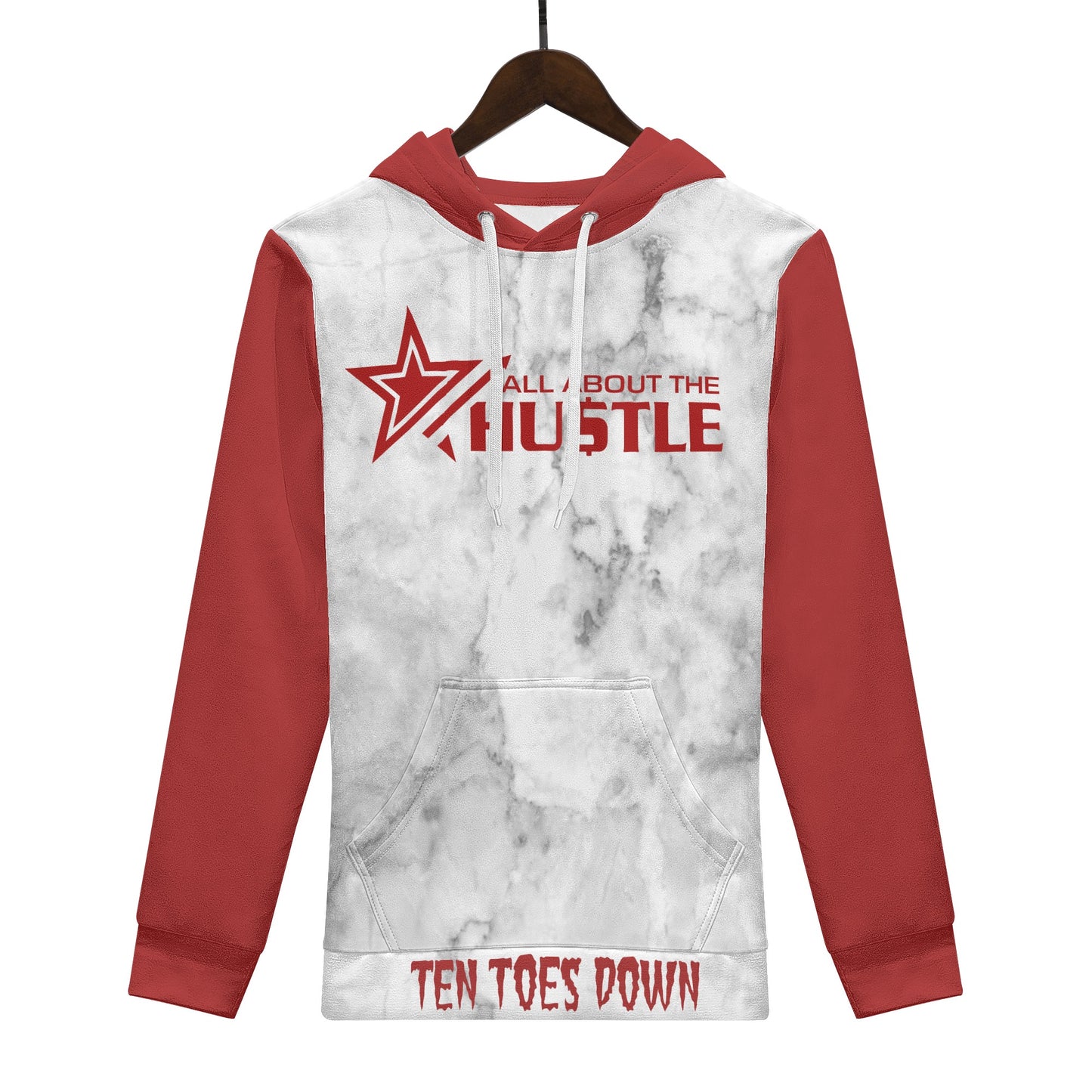 TTD (Ten Toes Down) Mens  Hoodie