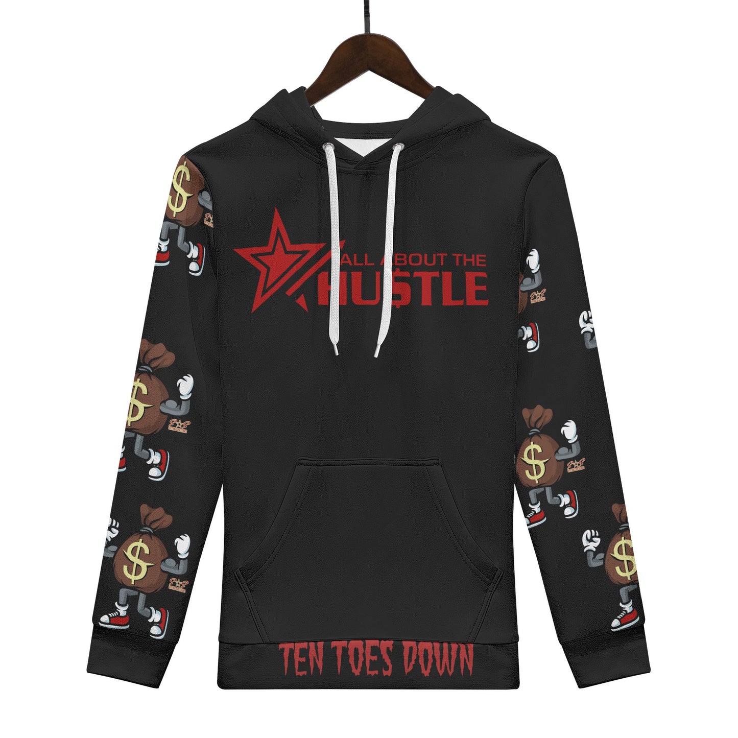 TTD (Ten Toes Down) Mens Hoodie