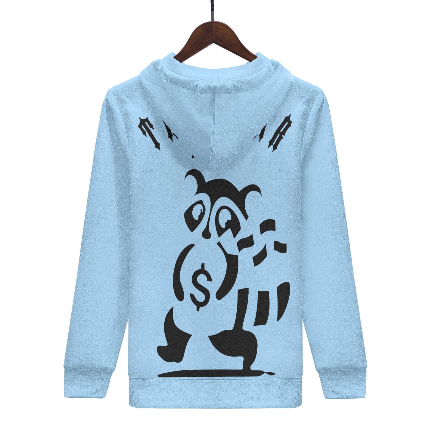 Trap Star Valley Raccoon Goon 2.0 Sky Blue Mens  Hoodie