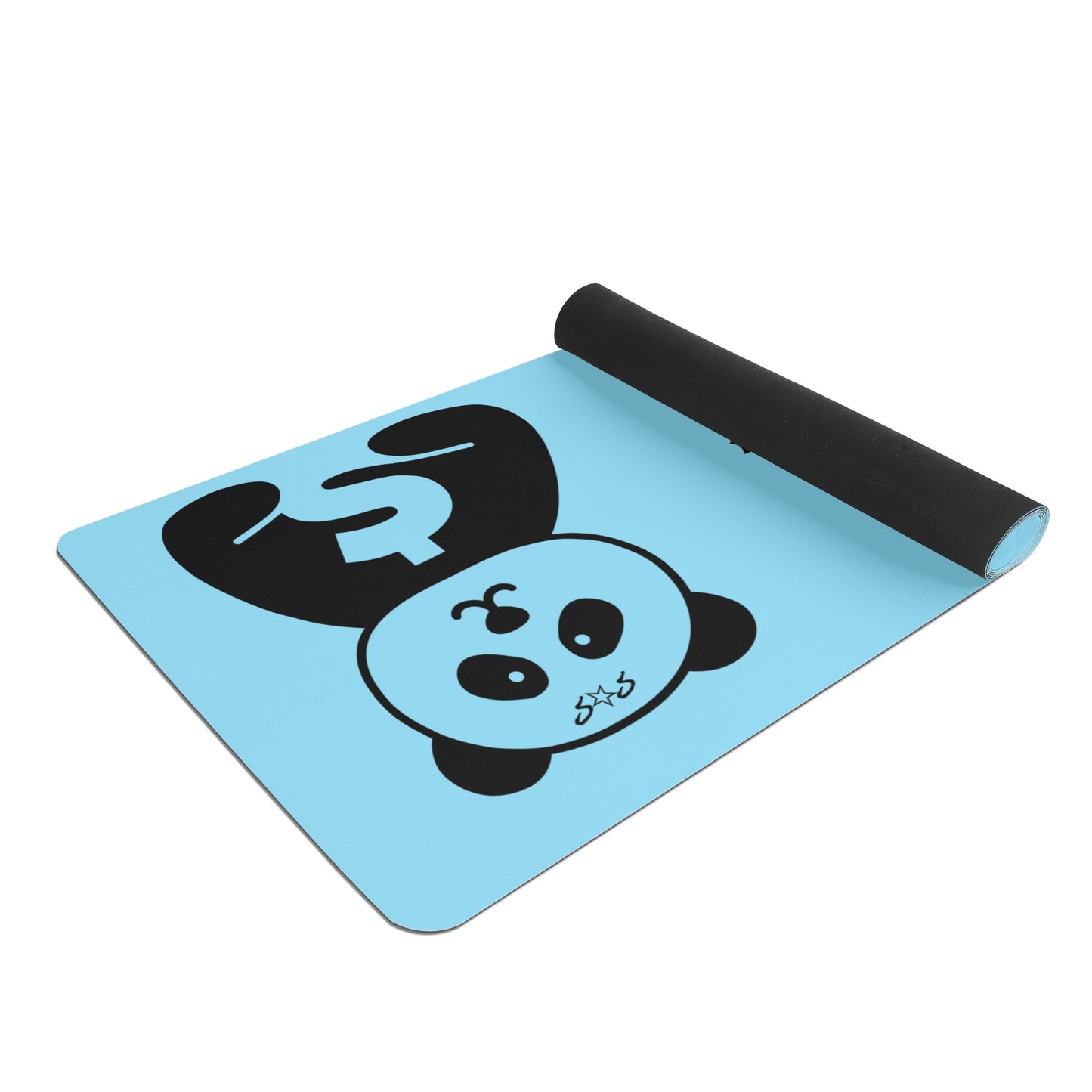 Trap Star Valley 1.0  SkyBlue/Blk 4mm Rubber Yoga Mat