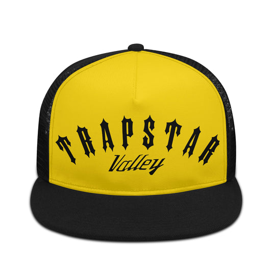 Embroidered Front and Printing Mesh Hip-hop Hats