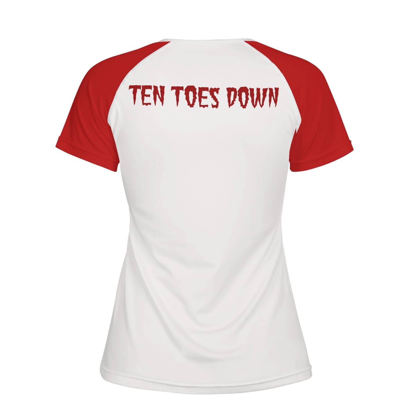 T.T.D Ten Toes Down Womens T-Shirt