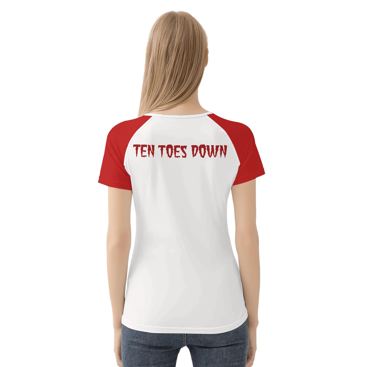 T.T.D Ten Toes Down Womens T-Shirt