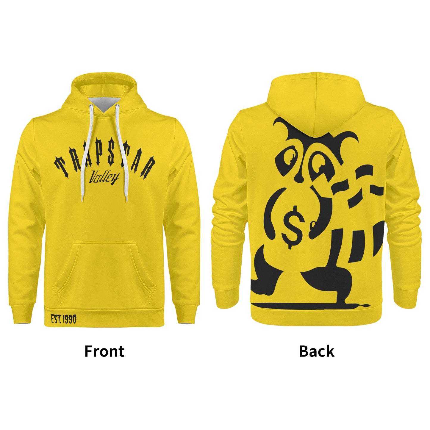 Trap Star Valley Raccoon Goon 2.0 Gold Mens Hoodie