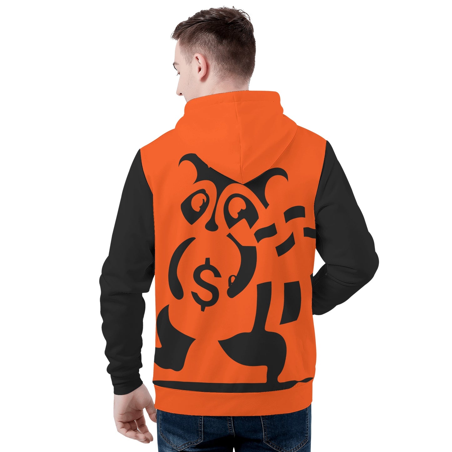 Trap Star Valley Raccoon Goon 2.0 Dark Orange Mens Hoodie