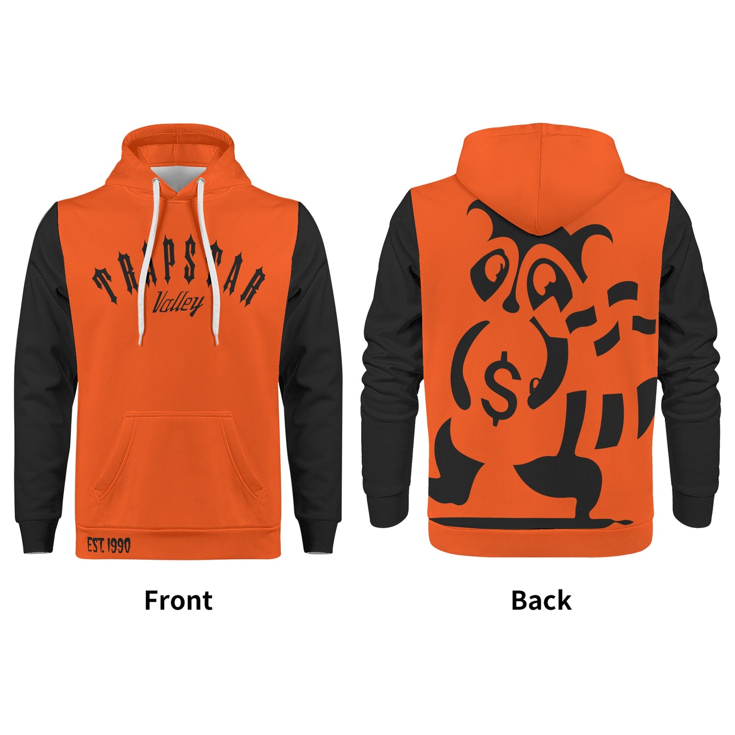 Trap Star Valley Raccoon Goon 2.0 Dark Orange Mens Hoodie