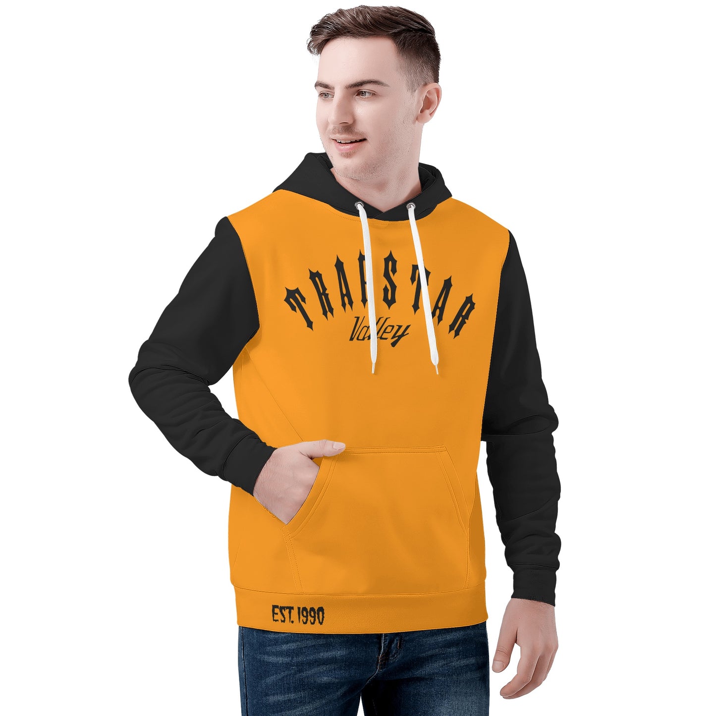 Trap Star Valley Raccoon Goon 2.0 Orange Mens Hoodie