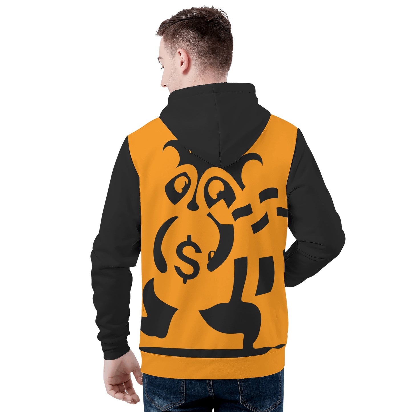 Trap Star Valley Raccoon Goon 2.0 Orange Mens Hoodie