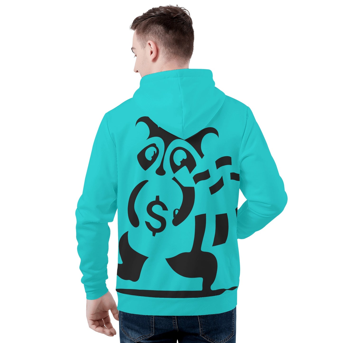 Trap Star Valley Raccoon Goon 2.0 Turquoise Mens Hoodie