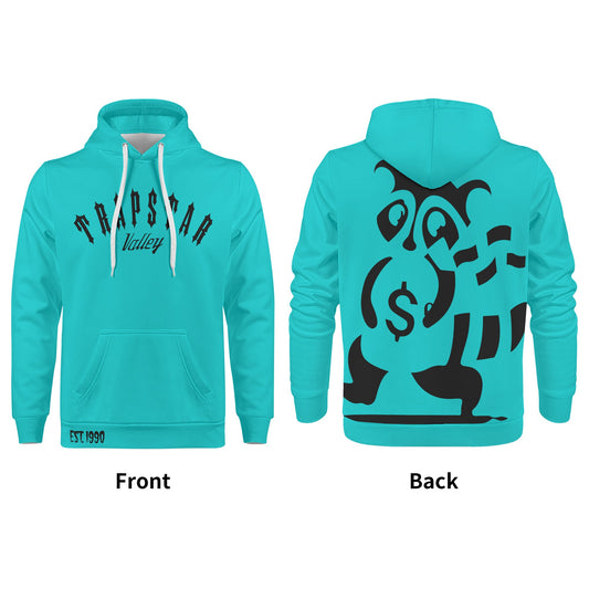 Trap Star Valley Raccoon Goon 2.0 Turquoise Mens Hoodie