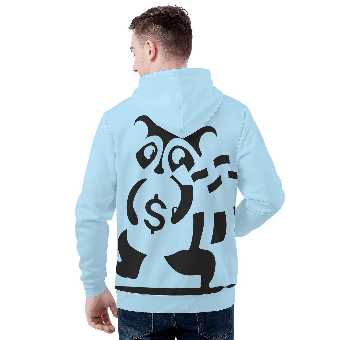 Trap Star Valley Raccoon Goon 2.0 Sky Blue Mens Hoodie