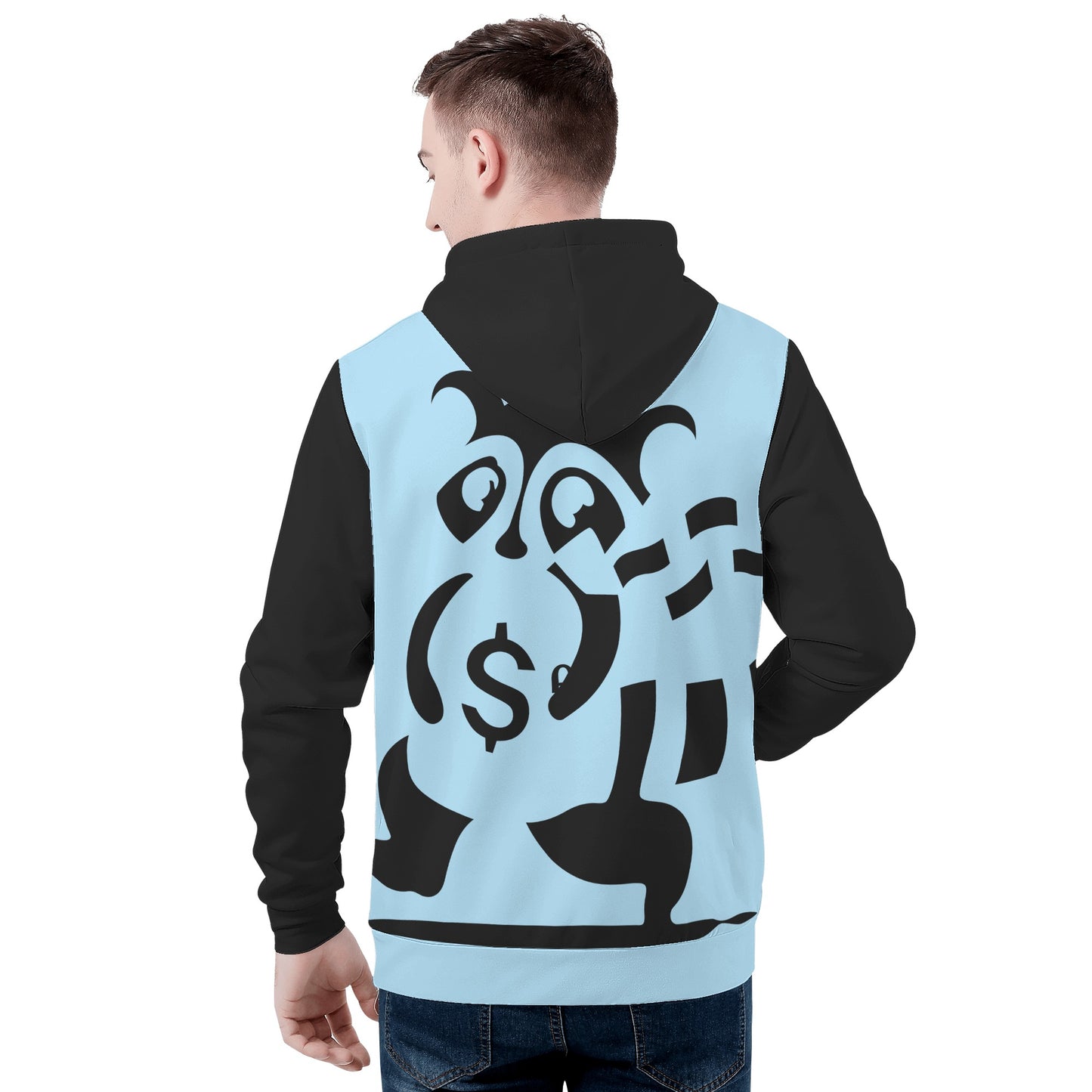 Trap Star Valley Raccoon Goon 2.0 Sky Blue Mens Hoodie