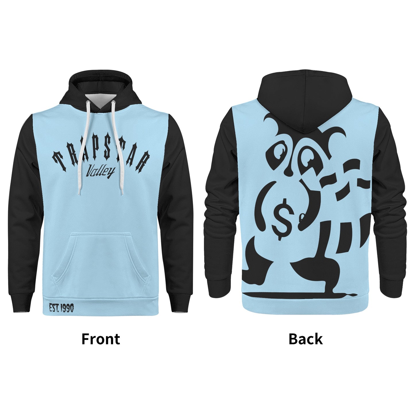 Trap Star Valley Raccoon Goon 2.0 Sky Blue Mens Hoodie