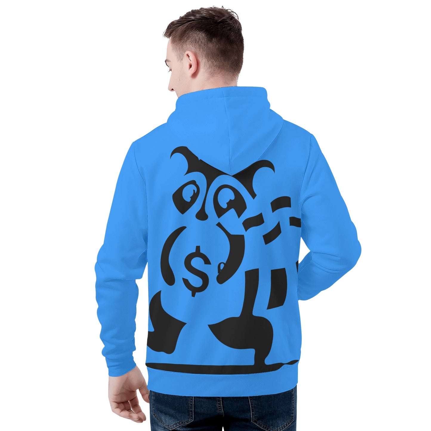 Trap Star Valley Raccoon Goon 2.0 Blue Mens Hoodie