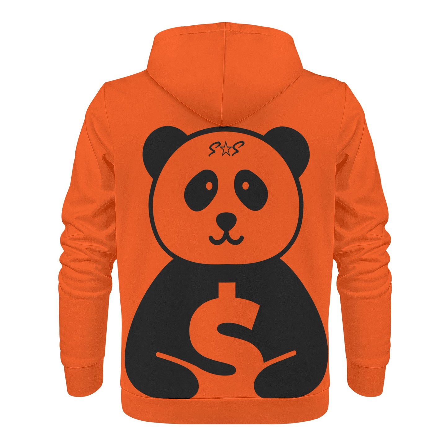 Trap Star Valley Panda 1.0 Dark Orange Mens Hoodie