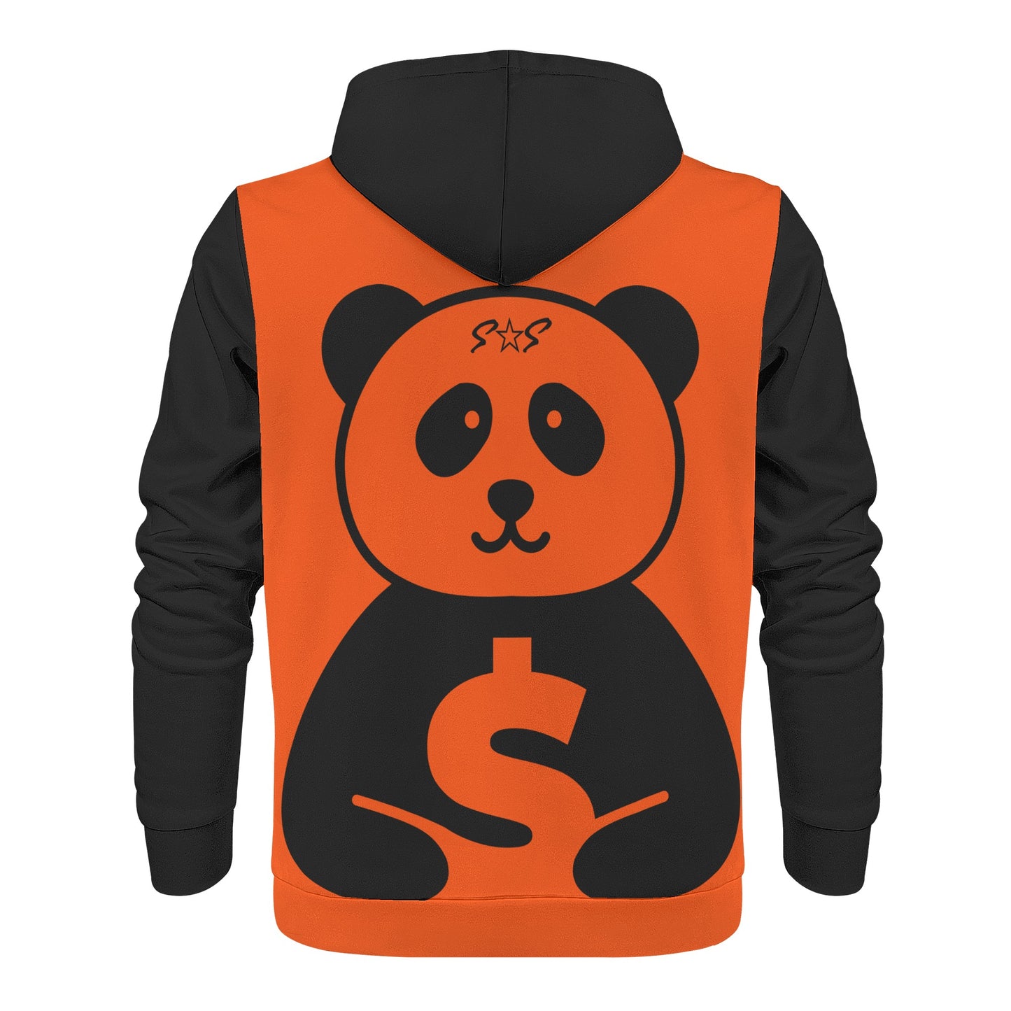 Trap Star Valley Panda 1.0 Dark Orange Mens Hoodie