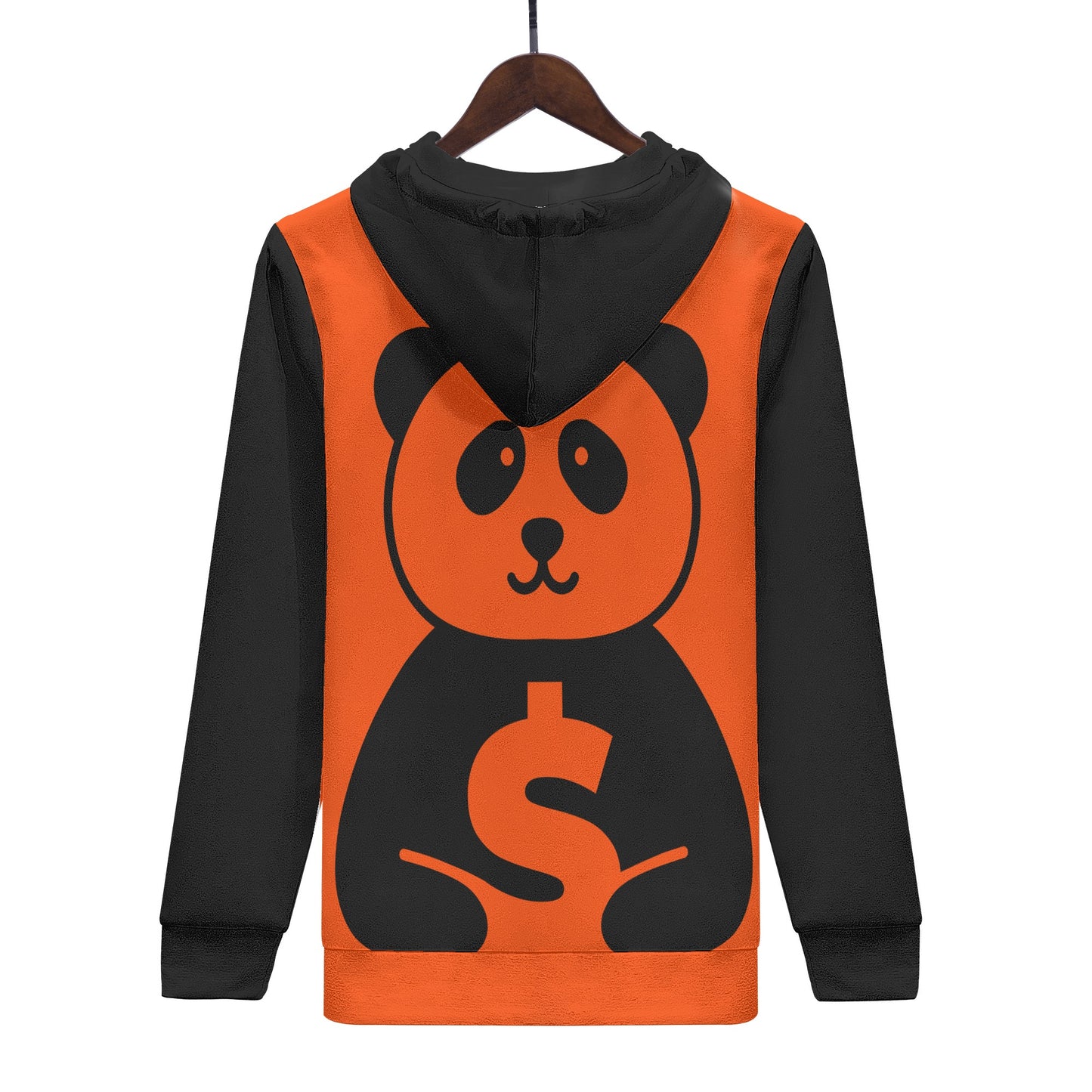 Trap Star Valley Panda 1.0 Dark Orange Mens Hoodie