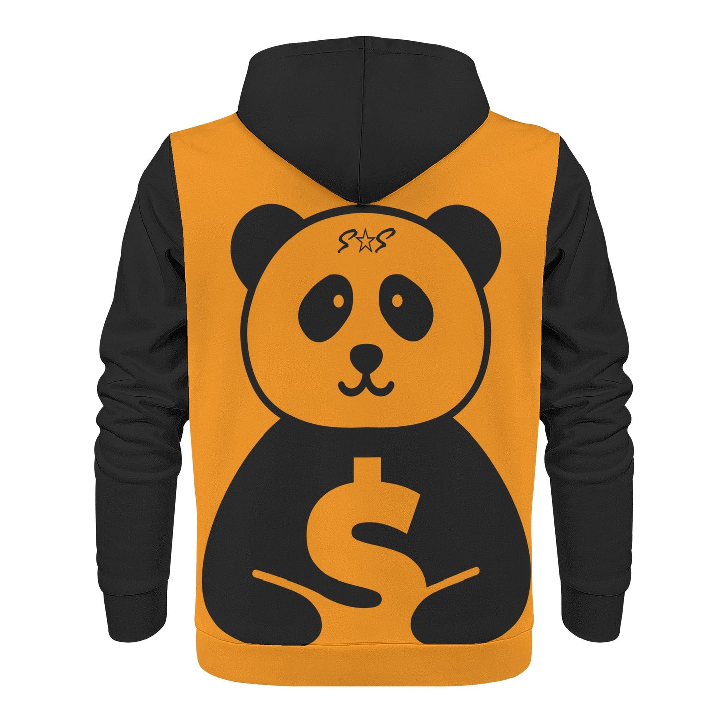 Trap Star Valley Panda 1.0 Orange Mens Hoodie