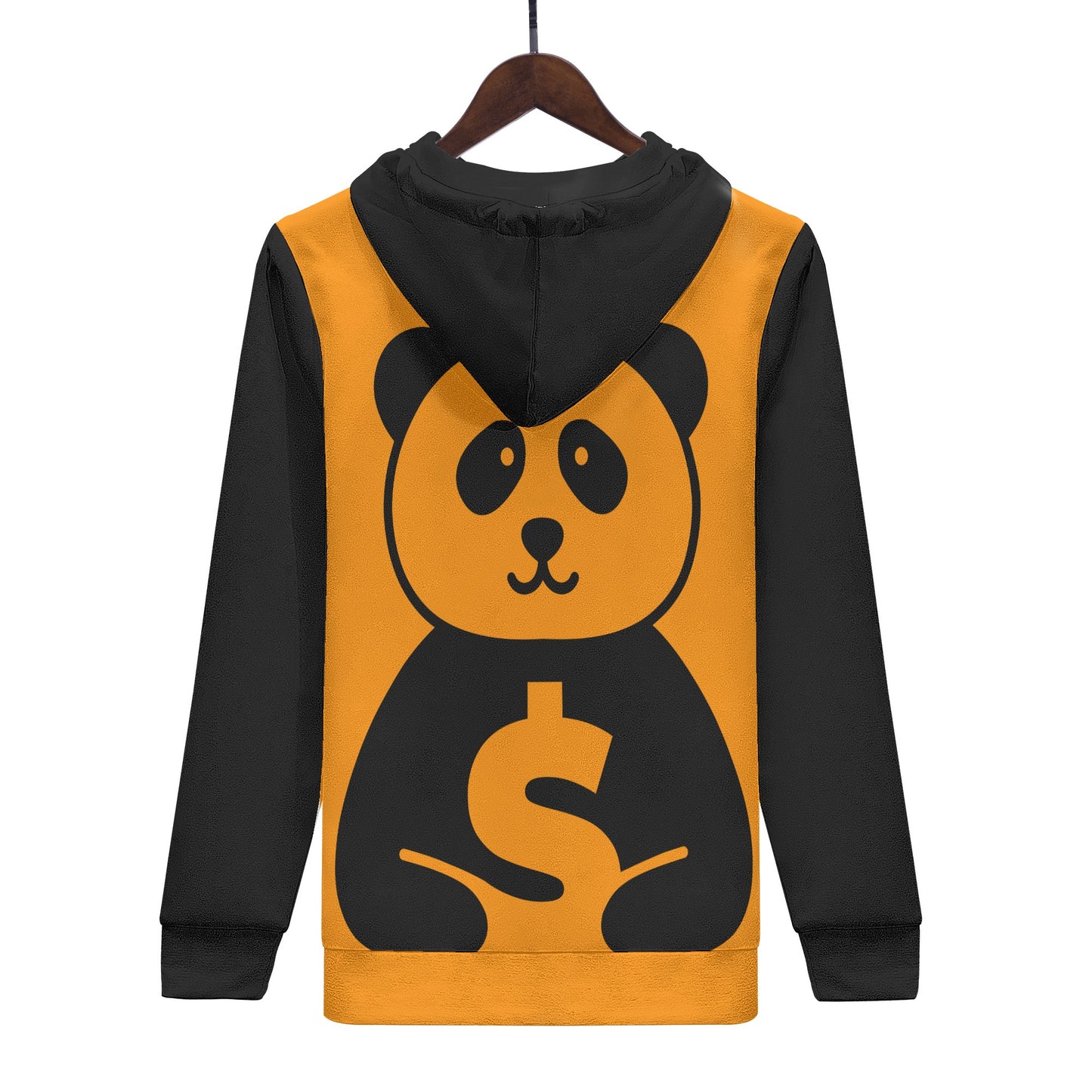 Trap Star Valley Panda 1.0 Orange Mens Hoodie