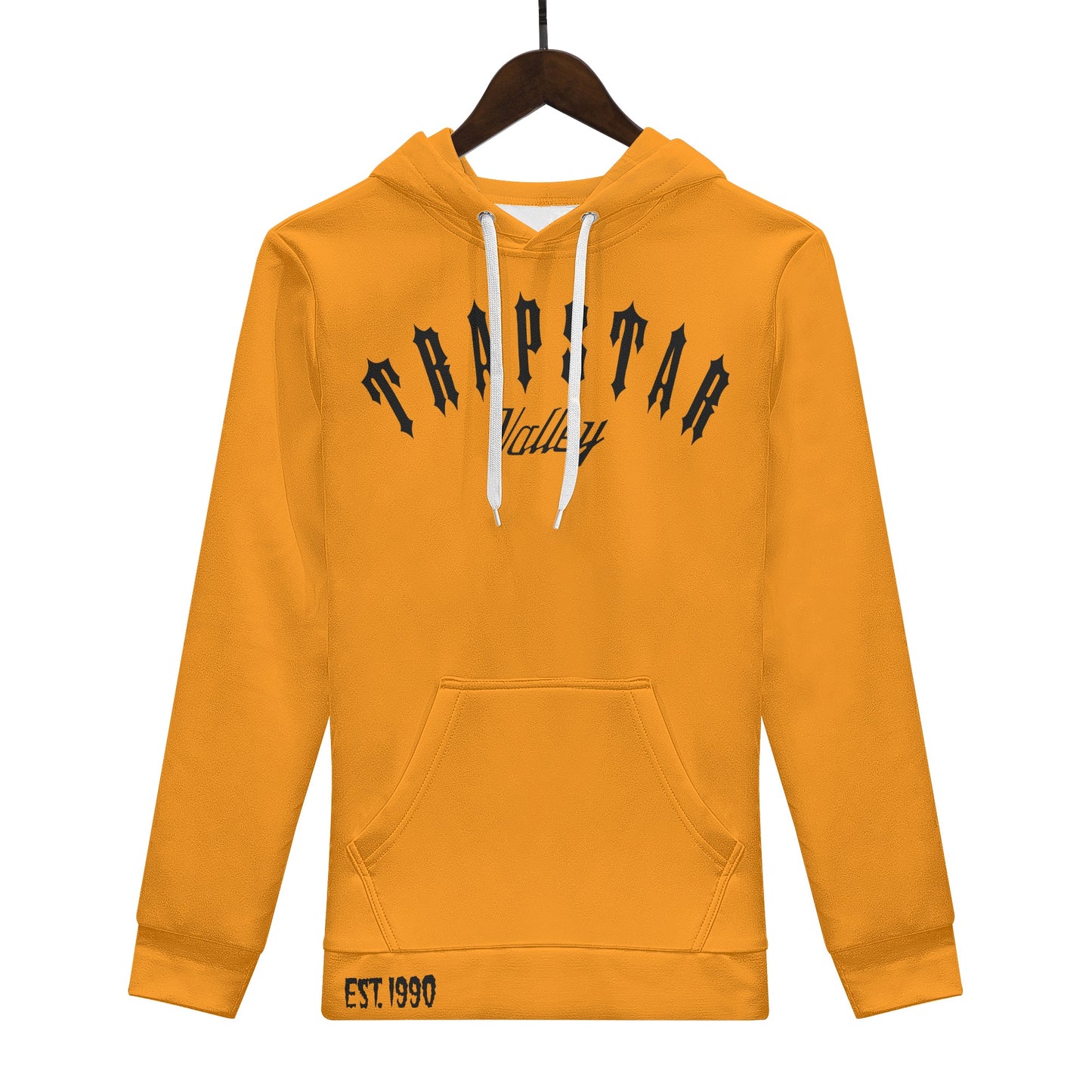 Trap Star Valley Panda  1.0 Orange Mens Hoodie