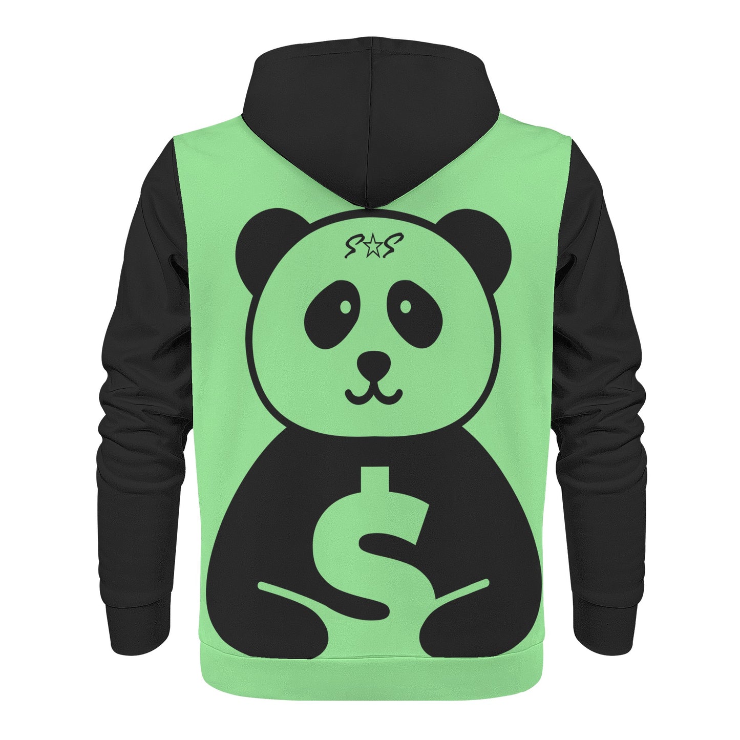 Trap Star Valley Panda 1.0 Mint Green Mens Hoodie