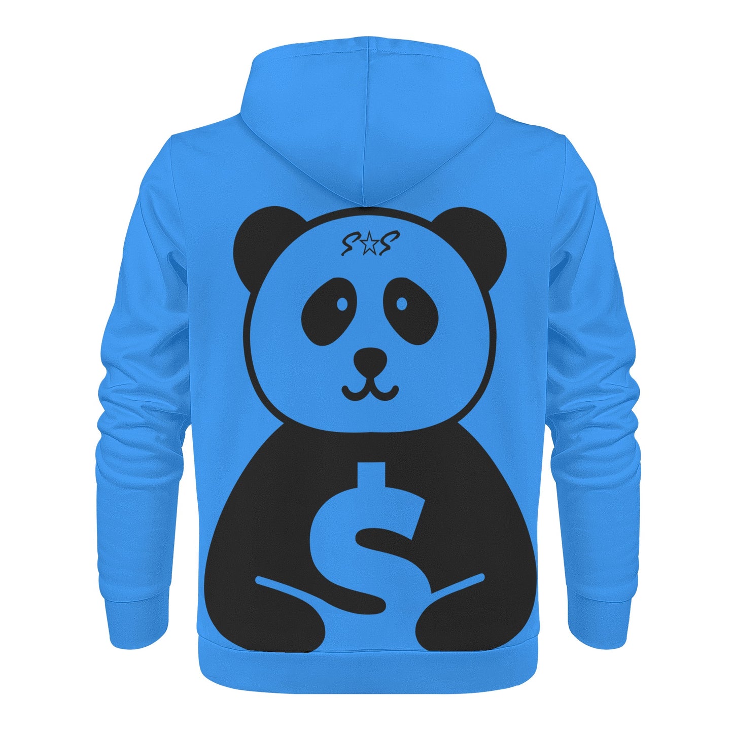 Trap Star Valley Panda 1.0 Blue Mens Hoodie