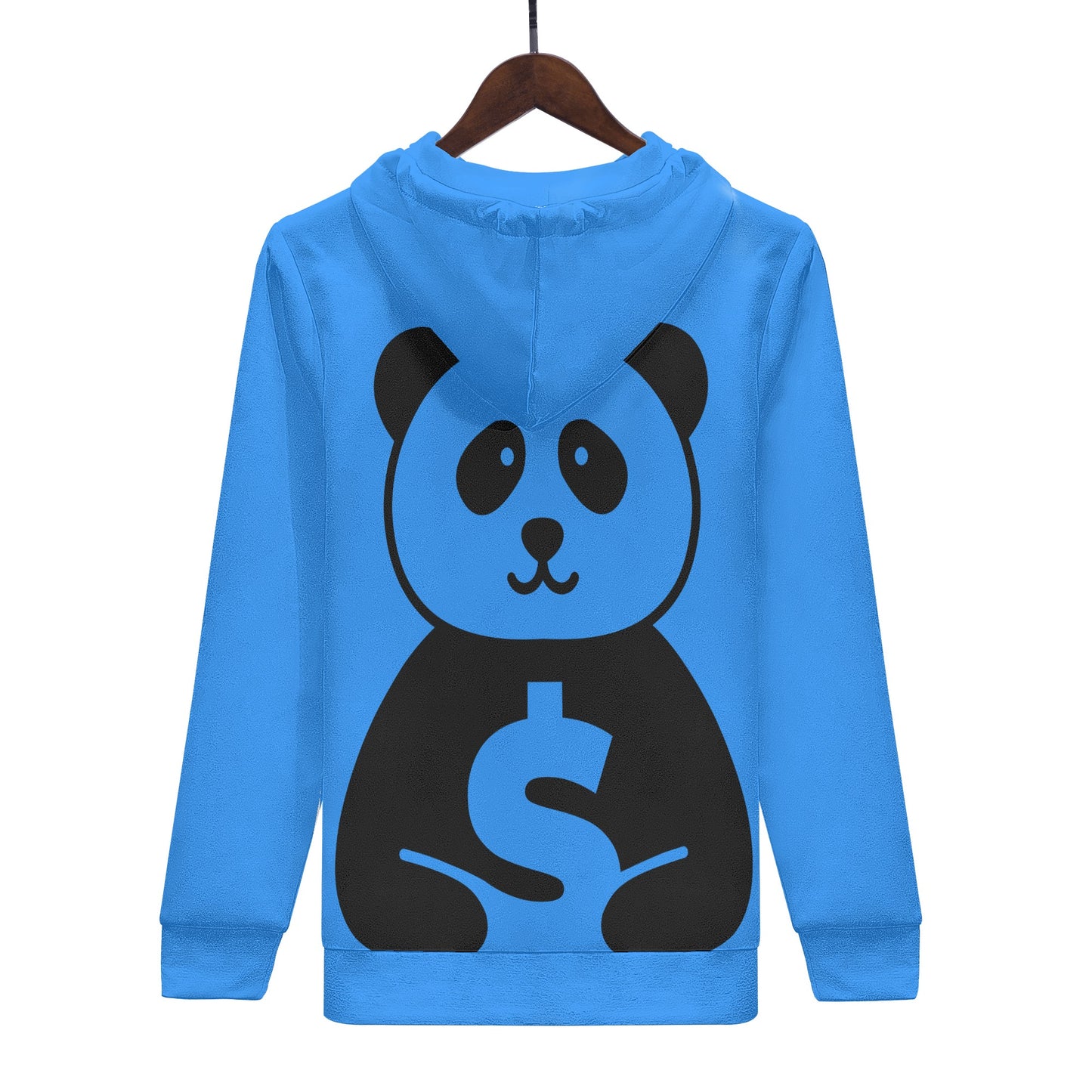 Trap Star Valley Panda 1.0 Blue Mens Hoodie