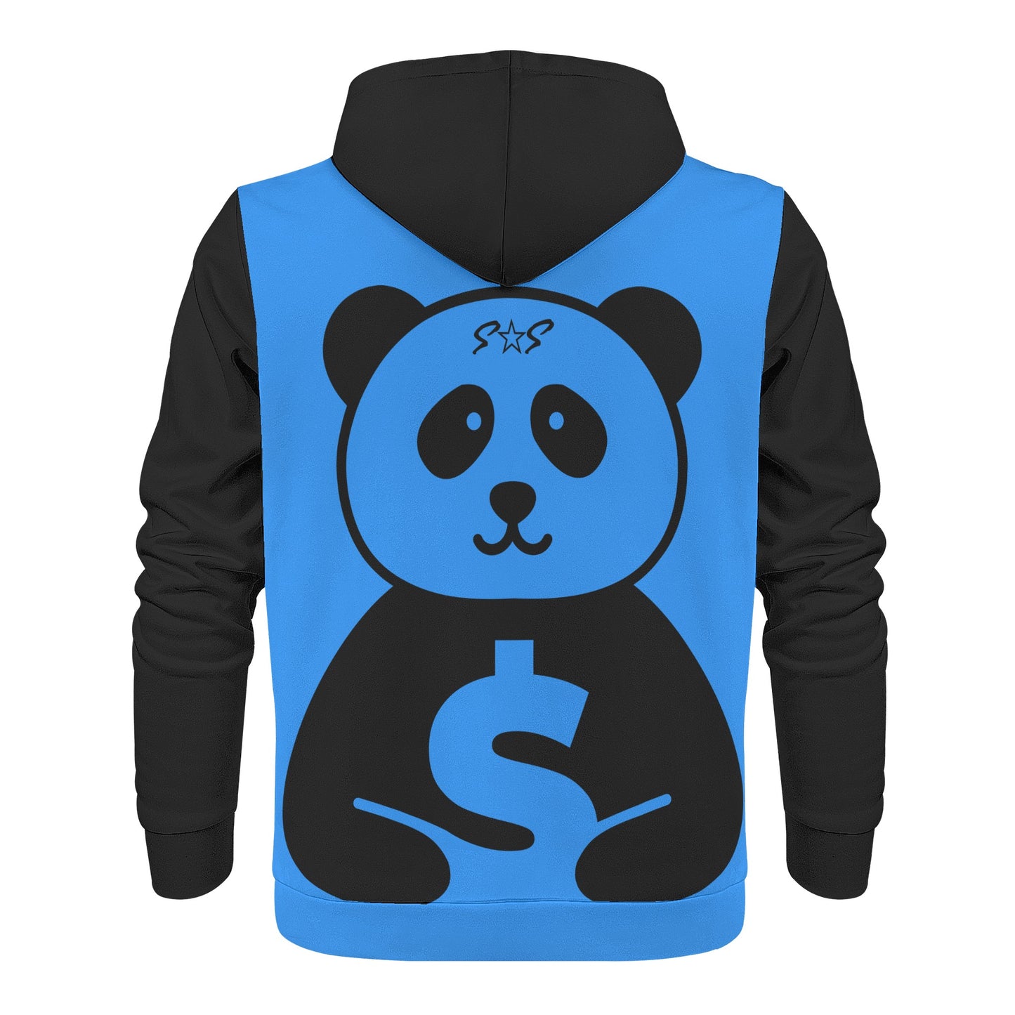 Trap Star Valley Panda 1.0 Blue Mens Hoodie