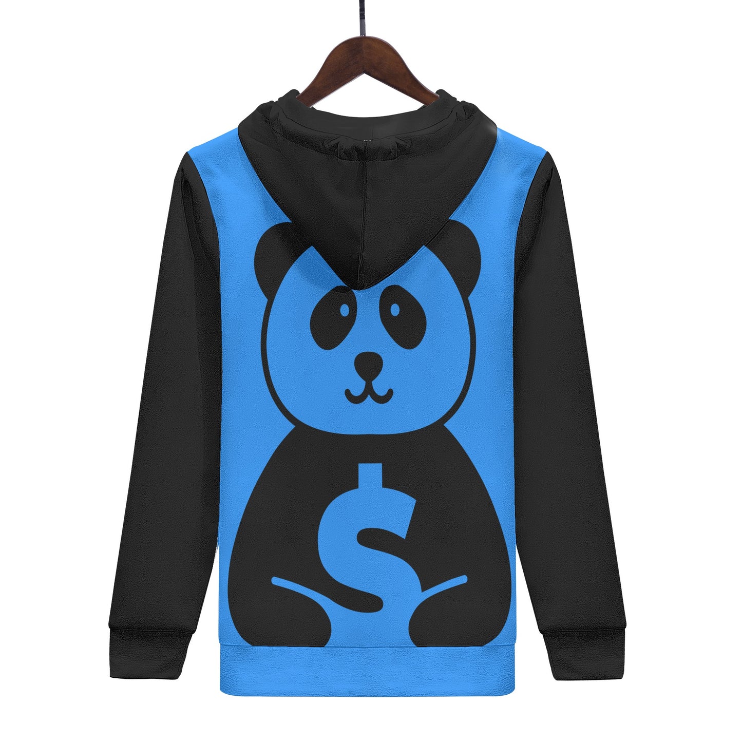 Trap Star Valley Panda 1.0 Blue Mens Hoodie