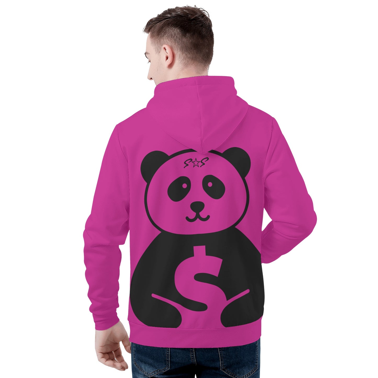 Trap Star Valley Panda 1.0 Purple Mens Hoodie