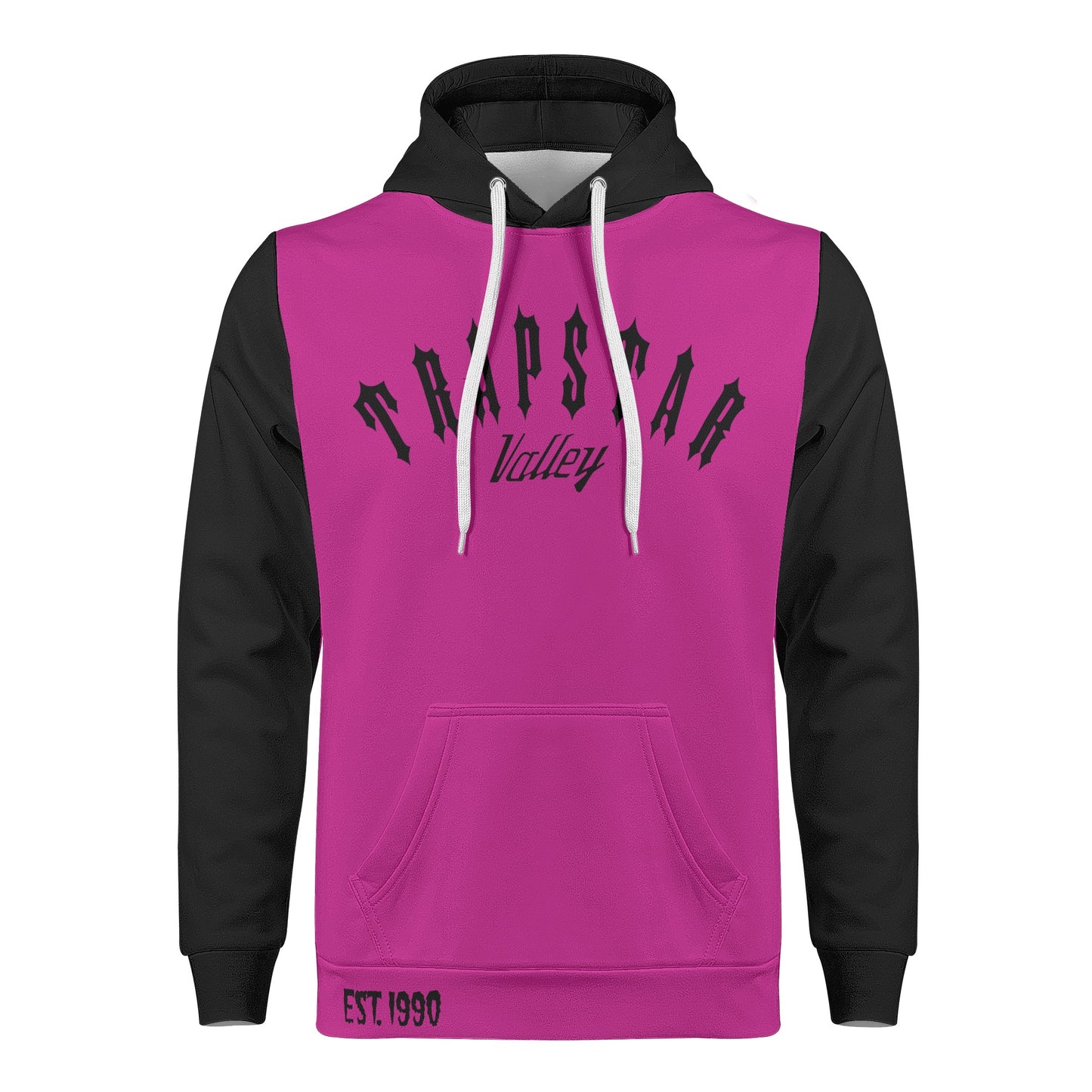 Trap Star Valley Panda Purple/Blk Mens Hoodie