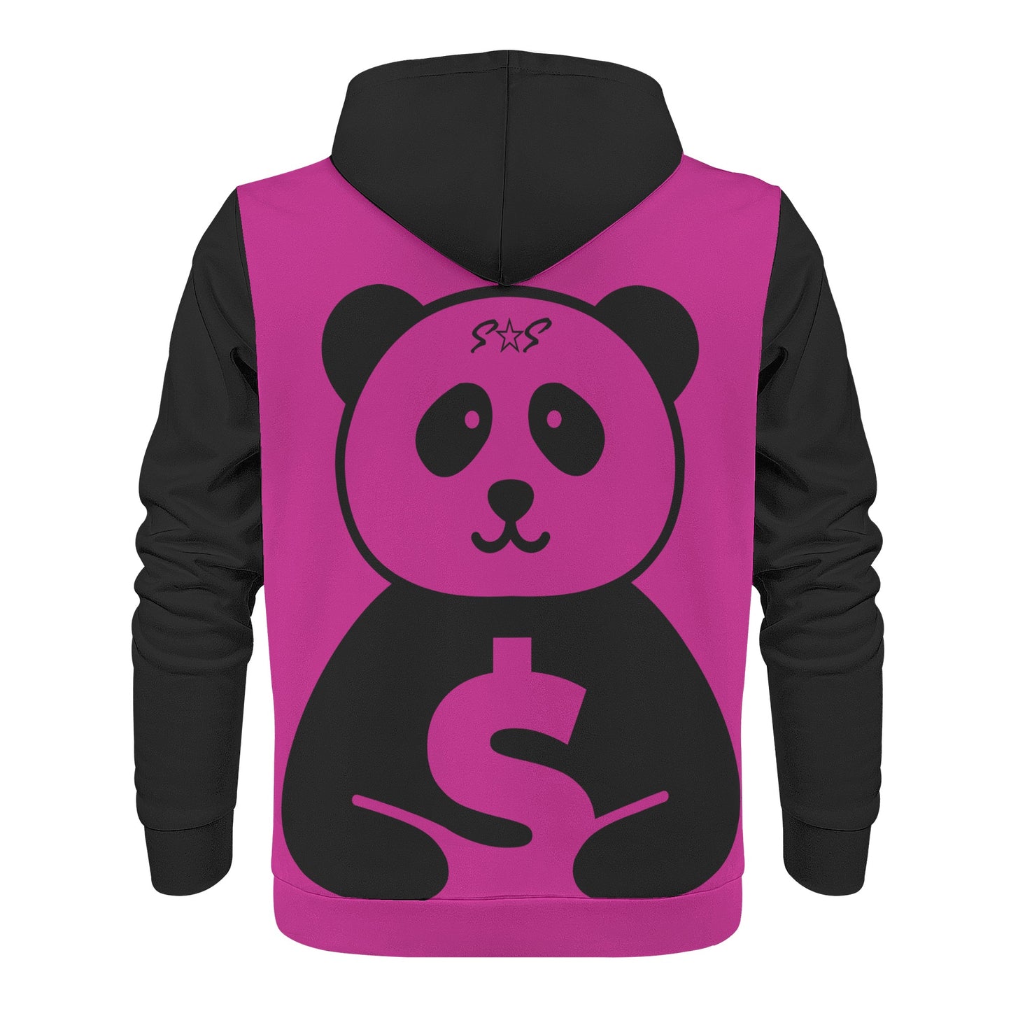 Trap Star Valley Panda Purple/Blk Mens Hoodie